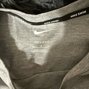 Nike  Gray Dri-FIT Top